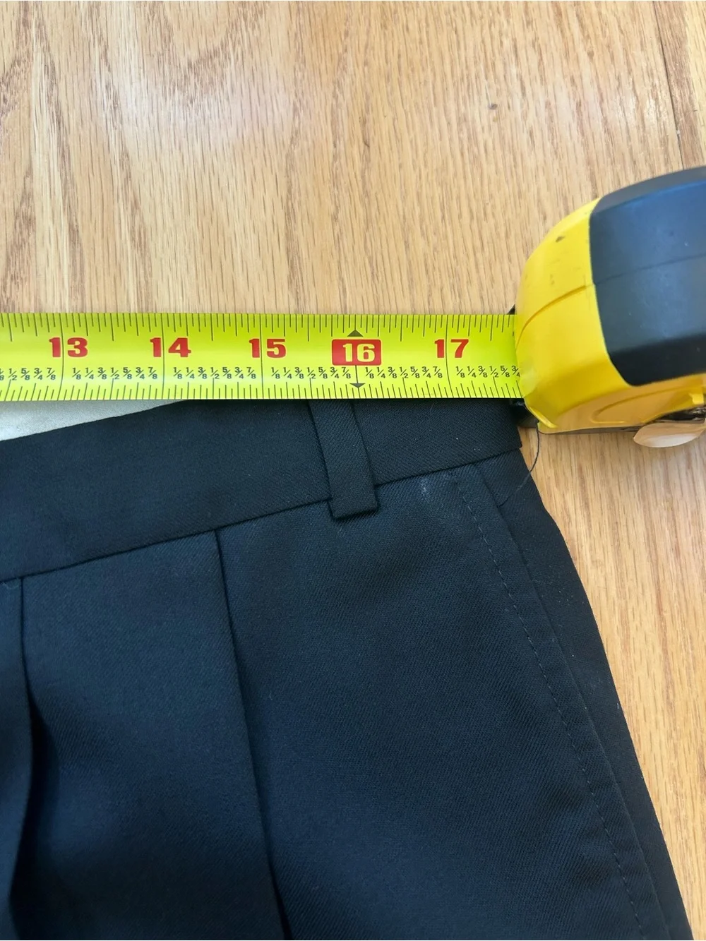 Lauren Ralph Lauren Classics Black Wool Pleated Dress Pants Cuffed Mens 36 X 30